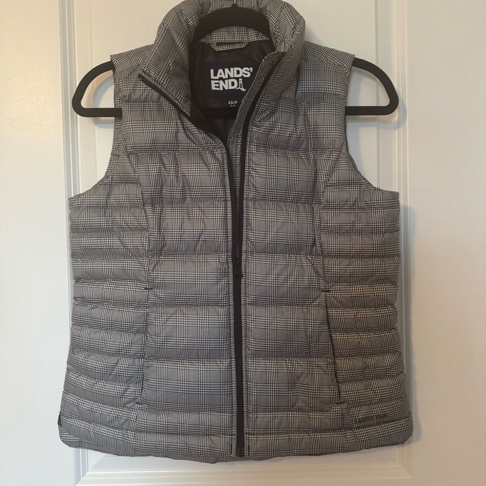 LANDS END Women’s Puffer Vest Size XSmall